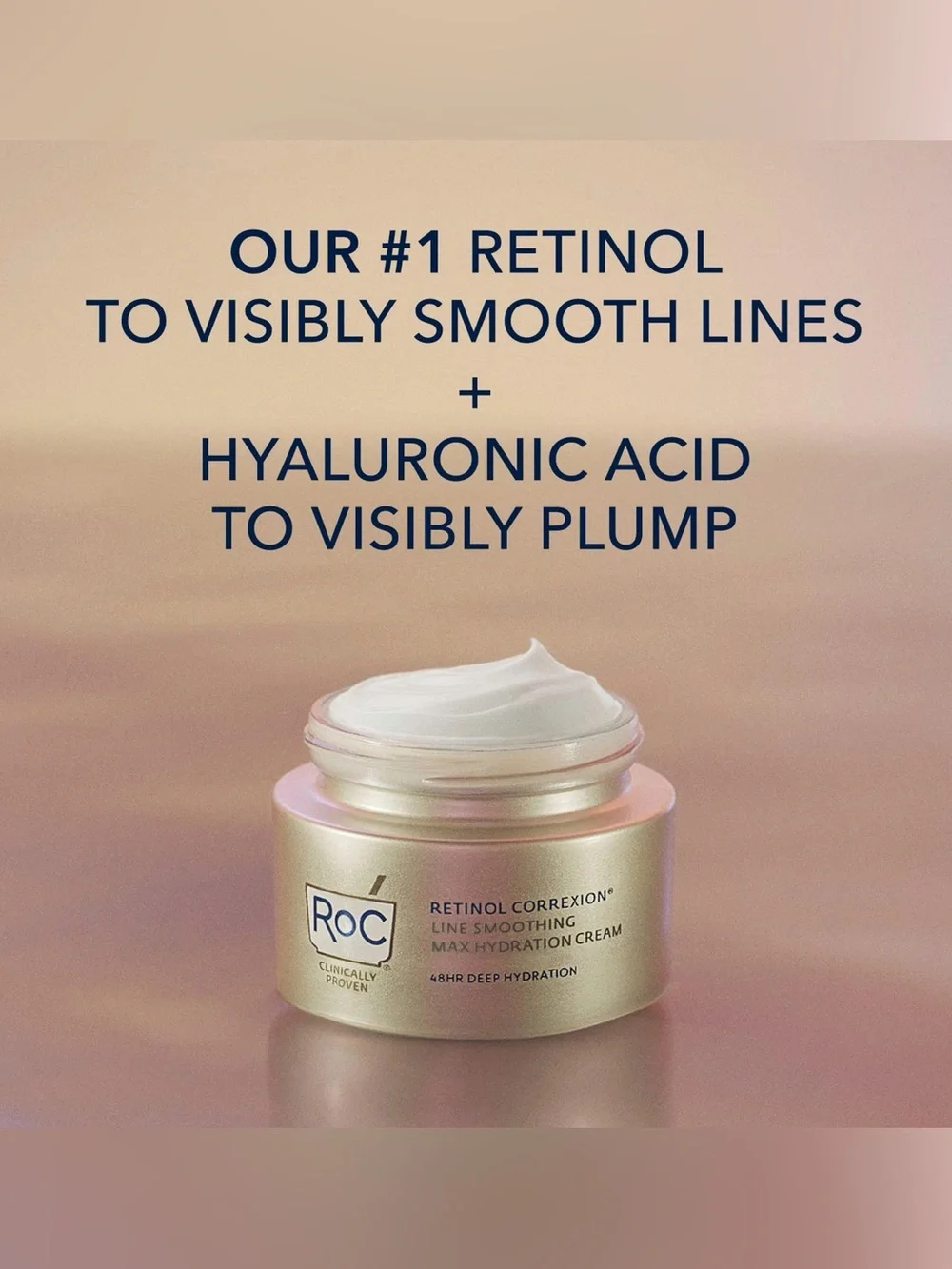 RoC Retinol Correxion Line Smoothing Max Hydration Cream